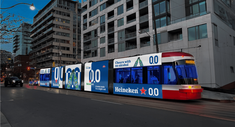 Climb aboard the Heineken Streetbar