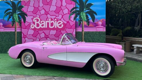 Barbie's 57 Corvette coming to Auto Show