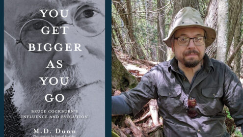 New book out on Bruce Cockburn: You Get Bigger As you go