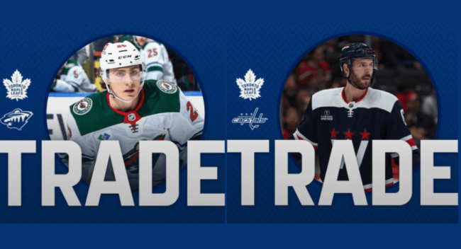 Leafs NHL Trade Deadline signings