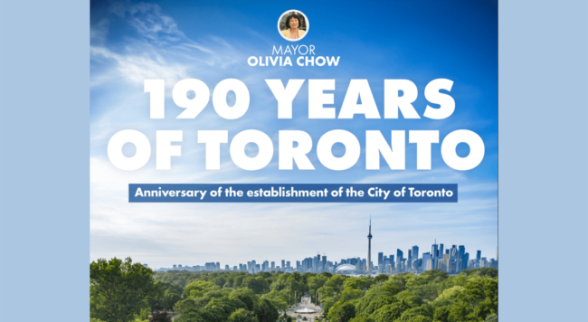 Toronto turns 190!