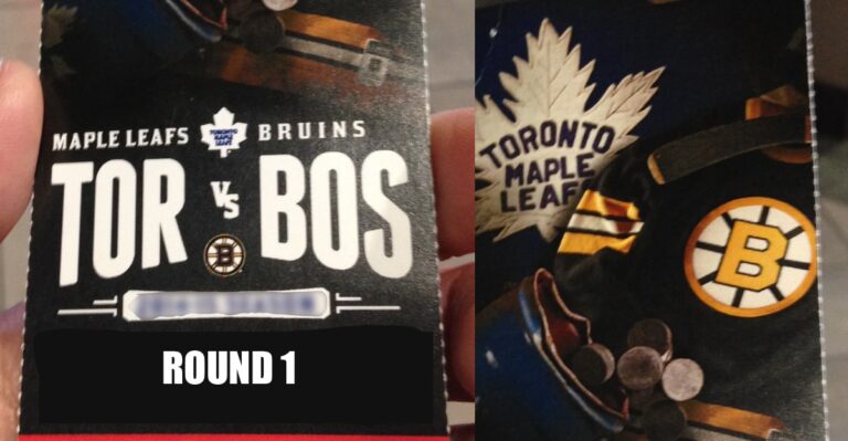 Bruins Leafs Playoffs 2024