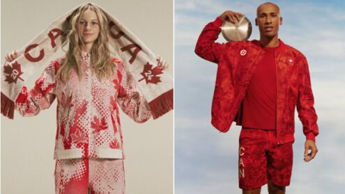 Team Canada x lululemon clothing for Paris Olympics 2024