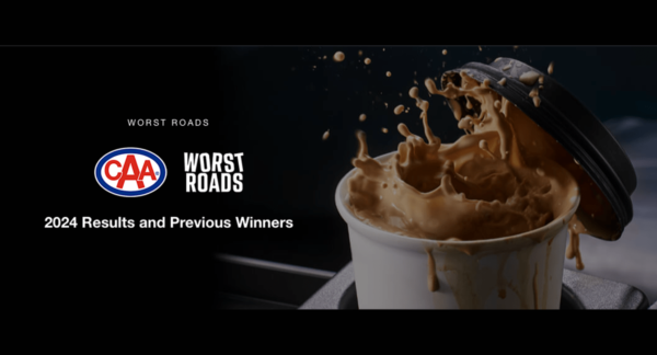 CAA Worst Roads in Ontario 2024