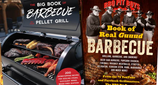 BBQ books for Dad on Father's Day