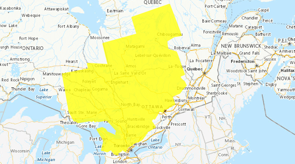 Tornado watch issued for parts of Ontario including Newmarket, severe ...