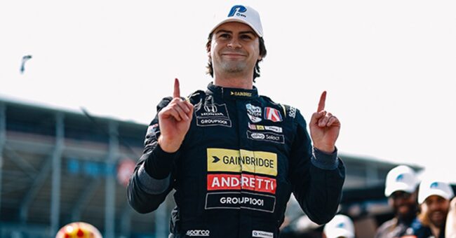 Colton Herta takes pole position at Honda Toronto Indy