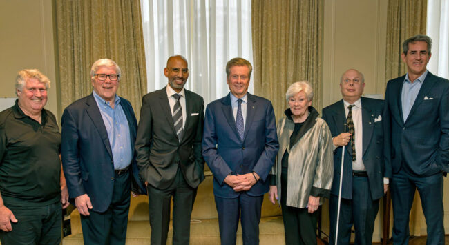 John Tory named Community Living Toronto Chair of the Patron's Council