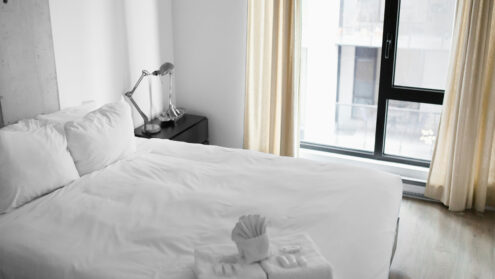 Inclusive hotel room workouts