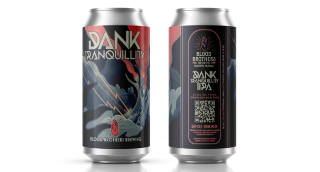 Blood Brothers Brewing will release a double IPA called Dank Tranquillity, inspired by a Swedish death metal band