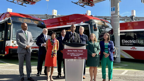 TTC receives first of 340 electric buses