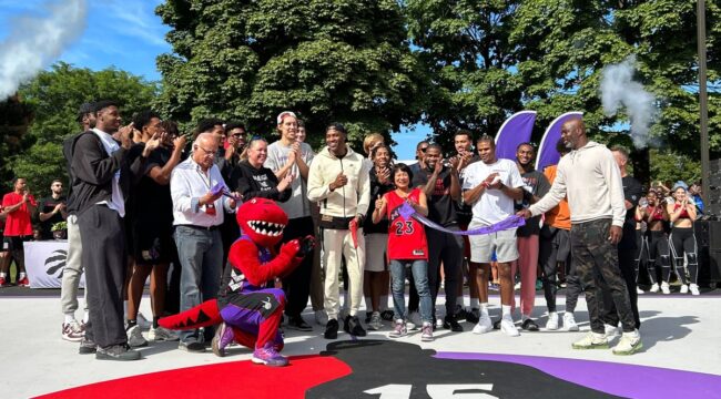 Vince Carter Court grand opening at Dixon Park