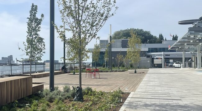 Bathurst Quay Common - New Waterfront park opens