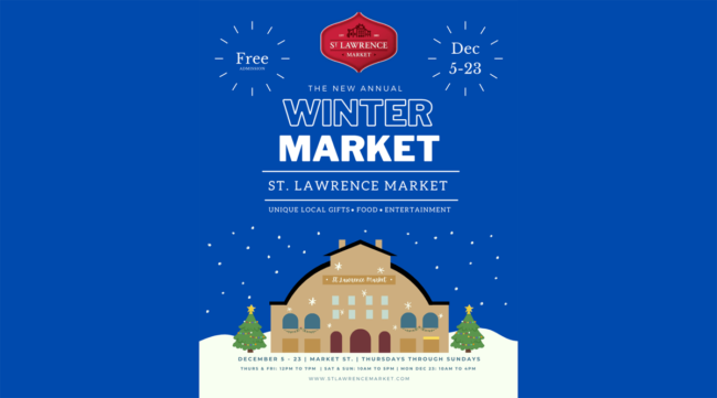 Toronto Winter Market at St. Lawrence
