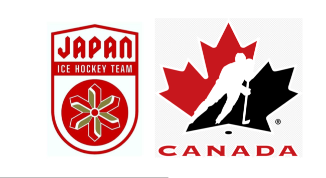 Comparing the Ice Hockey Scenes of Canada and Japan