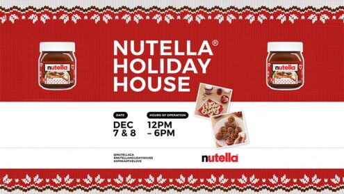 Nutella Holiday House popup comes to Balzac's in the Distillery District