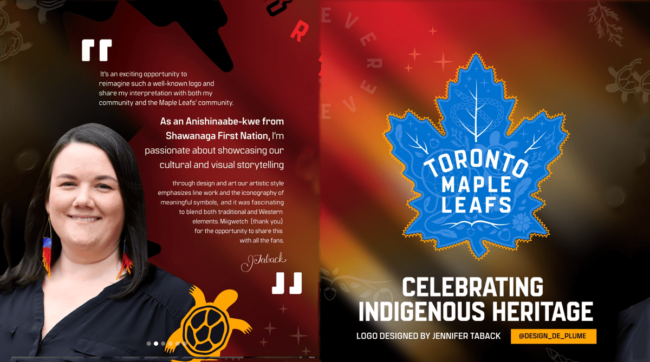 New Maple Leafs logo celebrates Indigenous heritage