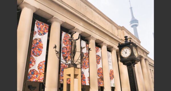 Jordan Sook transforms exterior of Union Station for Black History Month
