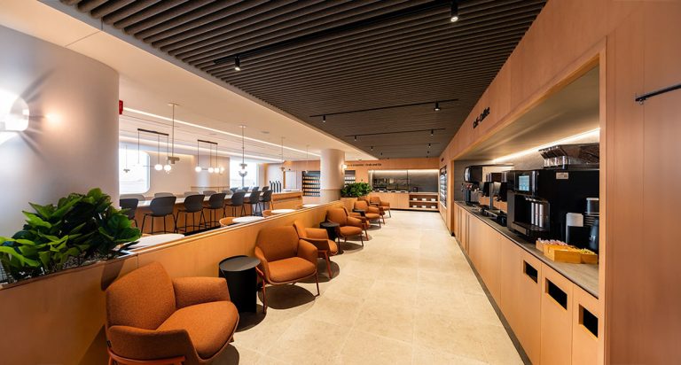New Air Canada Cafe at Montreal's Trudeau Airport
