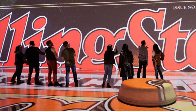 Rolling Stone Presents Amplified, The Immersive Rock Experience at Illuminarium Toronto