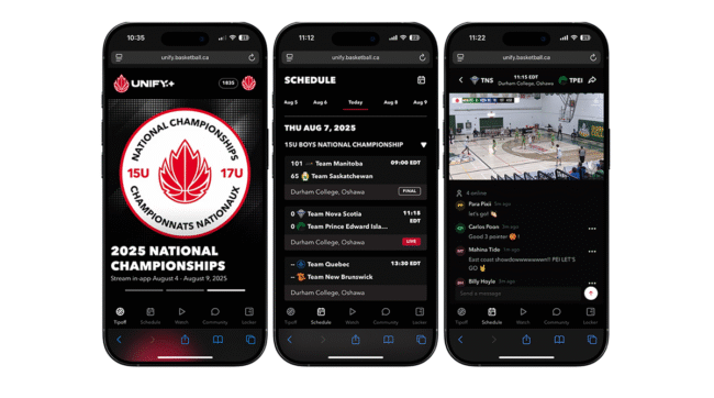 Canada Basketball Launches ‘UNIFY+’ A New Membership Platform for Fans