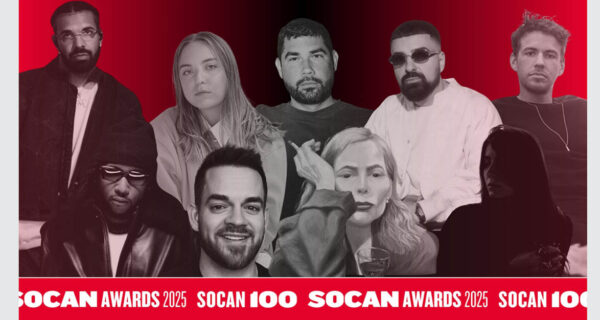 Drake breaks records at SOCAN Awards