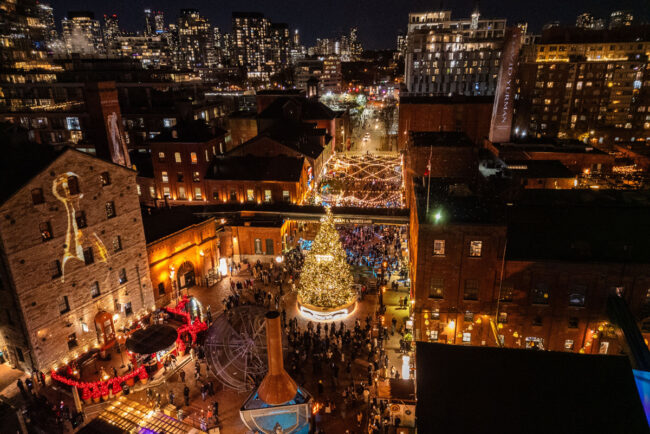 Distillery Winter Village 2025